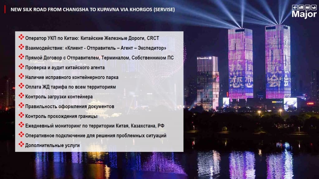 Экспресс MJR Услуги Экспресс MJR Услуги